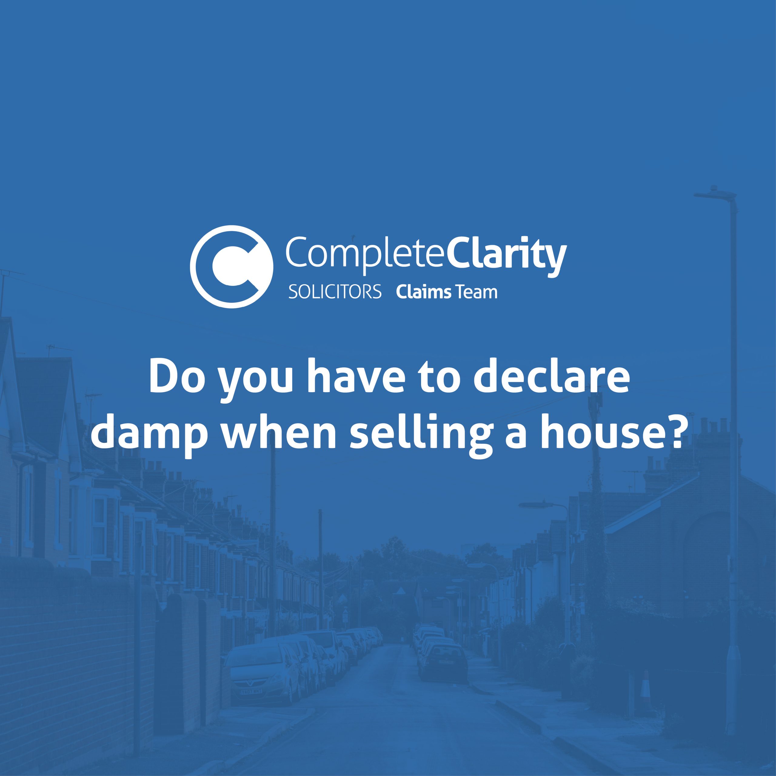 Do you have to declare damp when selling a house? Complete